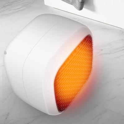 China 2S Ceramic Heat 2 Heat 800w PTC Speed ​​Portable Mini Low Noise Portable Electric Fan Heater Home Heater for sale