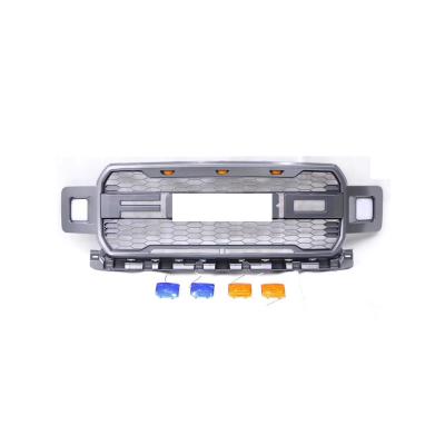 China ABS Front Grille with Lights for Ford F150 F250 F350 ALL YEARS Automotive Body Parts for sale