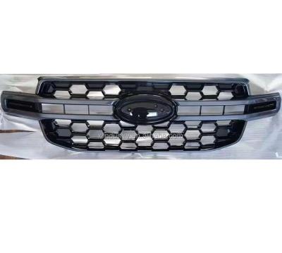 China ABS Factory Auto Parts Accessories Direct High Quality Pickup Truck WITH LED Light GRILL For FORD Ranger 2022 for sale