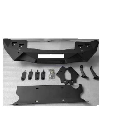 China Car 4X4 Aluminum Angry Short Blade Style Aluminum Steel Front Bumper For Jeep Wrangler JL JT JK for sale