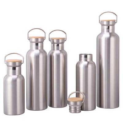 China PORTABLE Leak Proof Portable Outdoor Best Stainless Steel Sports Insulated Water Bottle Traditional Wide Mouth Thermal Flask for sale