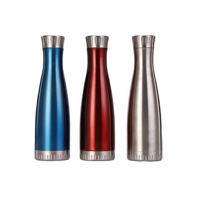 China Factory supply low price 500ml stainless steel vacuum sustainable sport water bottle with lid for sale