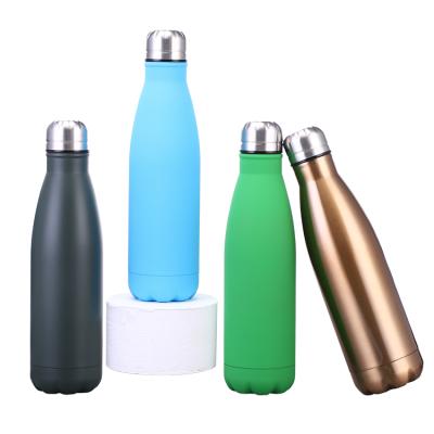 China PORTABLE Stainless Steel Cola Shaped Water Bottle Double Walled Vacuum Insulated Sport Thermal Flask for sale