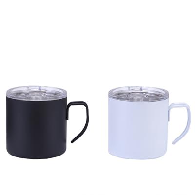 China 2021 PORTABLE Creative Design Products Supplies Wine Tumbler Custom Coffee Mug 304 Stainless Steel 12oz Handle for sale