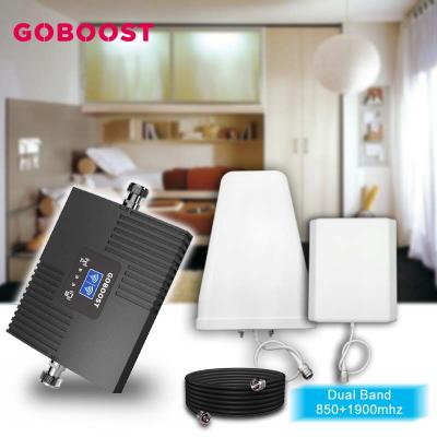 China Goboost 850 1700/2100 MHz boosters 5g networking devices china signal booster supplier 108*85*18.3(mm) for sale