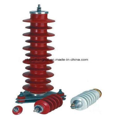 China Polymeric Housed Metal Oxide Lightning Arrester / Surge Arrester en venta