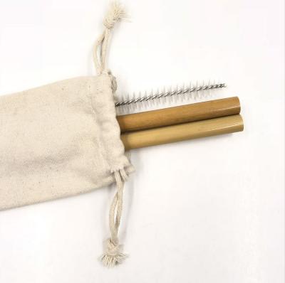 China Leatch Sustainable Reusable Bamboo Straws for sale