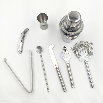 China Leatchliving Factory Direct Selling Viable Metal Finished Gift Box Bar Cocktail Set Wine Tool Kit for sale