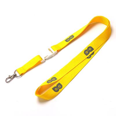 China Exhibition Wholesale Design Key Chain Lanyards with Logo Custom Neck Polyester Lanyard for sale