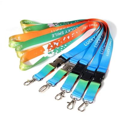 China Durable No Minimum Order Maker Cheap Personalized Neck Tools Printing Custom Polyester Sublimation Lanyards With Logo Custom for sale