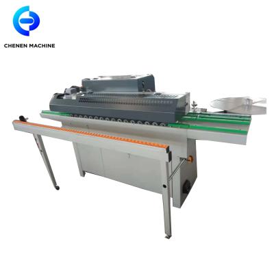 China Manual Hotels MDF Double PVC Edge Trimmer Edging Machine for sale