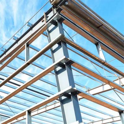 China Prefab construction villa warehouse/workshop/home hanger structural covering/garage/aircraft steel structure for sale