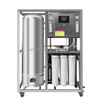 China 250LPH Hotels Good Prices Commercial Reverse Osmosis System With Pressure Tank Water Tank for sale