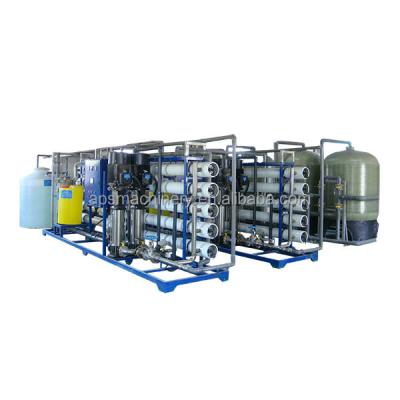 China Hotels 50m3 Large Capacity RO Water Treatment Reverse Osmosis Water Purification System Salt Water Treatment Machine For Industry Use for sale