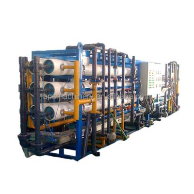 China Large Hotels 70m3 RO Systems Industrial Reverse Osmosis System Salt Water Purification System for sale