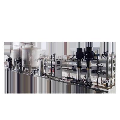 China Hotels 30m3 Stainless Steel RO Water Treatment System Reverse Osmosis Plant Desalination Salt Water To Drinking Water for sale