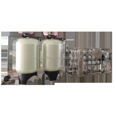 China 6m3/Hour Hotels Drinking Water Treatment Machine Drinking Water Reverse Osmosis Water Purification Equipment for sale