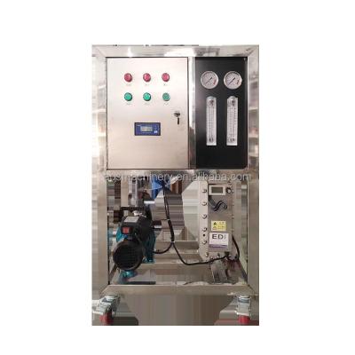 China Power Plant 50LPH Electrodeionization EDI Water System Deionized Water Equipment for sale