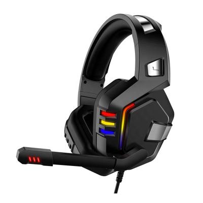 China RGB LED Light RGB Light Vibration Stereo USB 3.5mm Gaming Headset Noise Canceling Earphone for sale