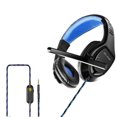 China Ovleng OV-P1 Logo Headphone PS5 Gaming Comfortable Wearing Custom 3.5mm Wired Headset for sale