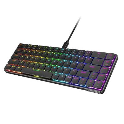 China Hot Switch Gamer ONIKUMA G29 Anti-ghosting 69 Keys Mini Wired Gaming Keyboard Red Type-C Keyboard for sale