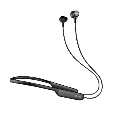 China Waterproof Neckband 5.0 Noise Canceling Wireless Earbud Neck Band Earphone For Sports for sale