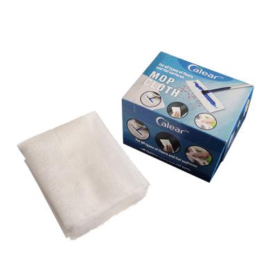 China BSCI ISO9001 Sustainable Disposable Nonwoven Floor Cleaning Cloth Dry Wipe Passes For Mop for sale