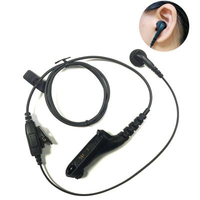 China Lightweight In-ear Headset With Microphone , Walkie Talkie Handheld Wire Headphon For DGP4150 MTP850S XIR P8200 for sale