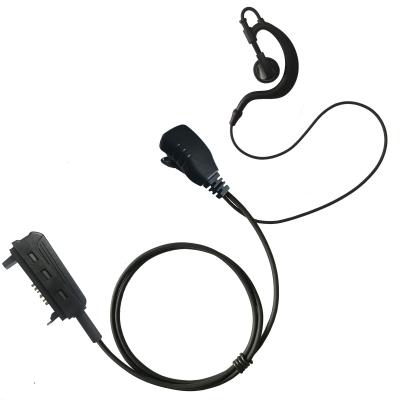 China Ear Hook G Shape Ear Hook Earpiece Security Wired Earphone Headset Microphone For EADS AIRBUS G2 MC9620 for sale