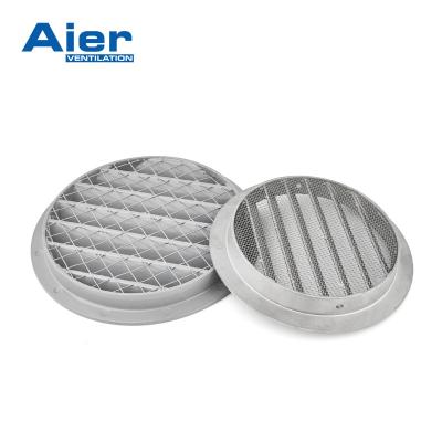 China Contemporary Circular Weather Louver Cast Aluminum External External Louver for sale