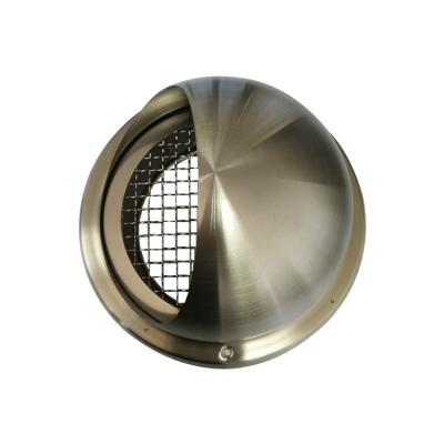 China High Quality Stainless Steel Round External Canopy Duct Exhaust Ventilation Air Cap Vent for sale