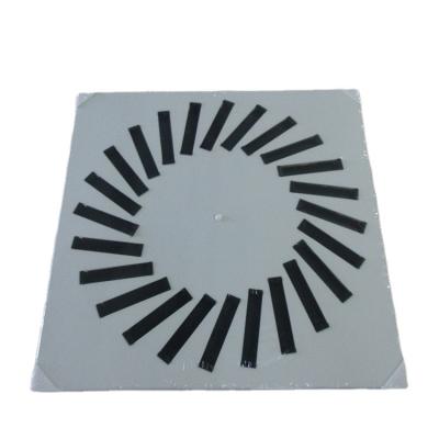 China Contemporary Steel Exposed Ventilation SPCC Swirl Diffuser for sale