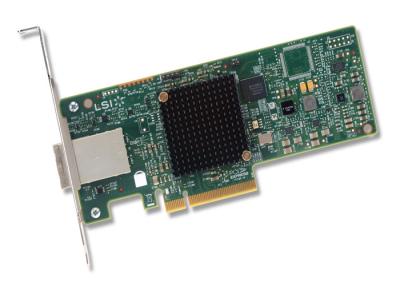 China LSI00343 SAS3008 12Gb / s PCI-e 3.0 LSI SAS 9300-8e HBA  x8 lane PCI Express 3.0 for sale