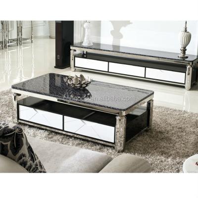 China Coffee Table Living Room Furniture Modern Design Center Table Stool for sale