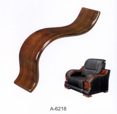 China Modern Plywood Walnut Sofa Armrest Furniture Part for sale