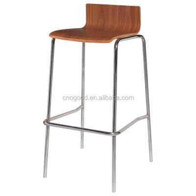 China PANEL Bentwood Bar Stool Chair Bar Chair Dimensions for sale