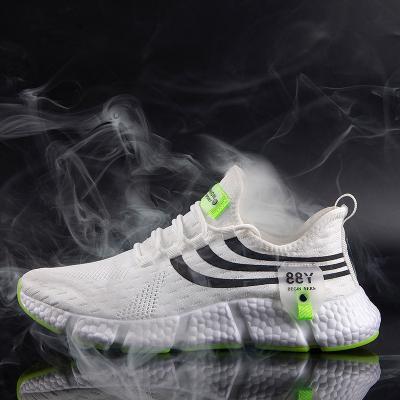 China Custom New 2021 Air Cushion Fashion Sneaker Logo Running Shoes Mens Designs Breathable Cushion Sneakers Studs Women's Running Shoe for sale