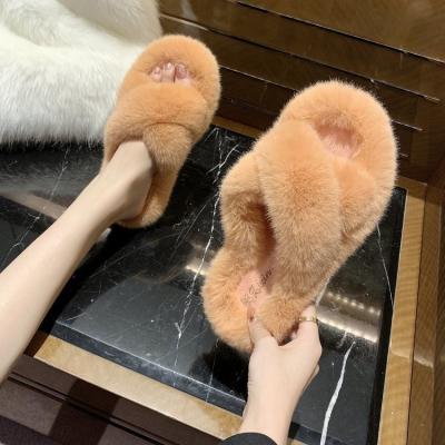 China 2022 New Fashion Trend Women's Slides Men's Slippers Home Slipper Home Ladies Winter Indoor Felt Slippers for sale