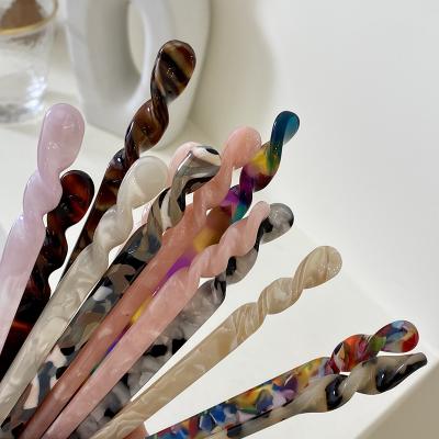 China Super Fairy Home/Party/Gift Custom 2mm, Simple Modern Female Disc Acetate Antique Headdress Hairpin for sale