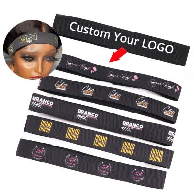 China 2021 Fashionable Hot Selling Adjustable Band Logo Wig Elastic Band Custom Made Cast Iron Belt for sale