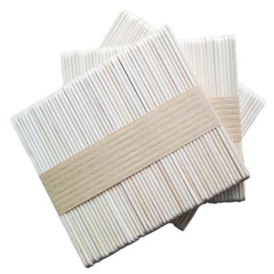 China Sustainable Wholesale Eco - Friendly Disposable Wooden Ice Cream Sticks Popsicle Sticks for sale