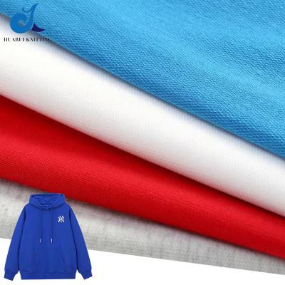 China Solid Knitting Polyester Material Terry Fabrics For Different Colors Viable Heavy Wholesale Hoodies French Cotton Sweatshirts for sale