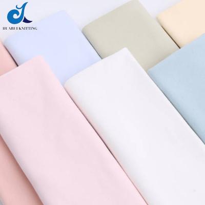 China 50S Stretch Accept Customization Skin-friendly Plush Woolen Fabric Underwear Fabric Double Side Grinding Thermal Cotton Fabric for sale