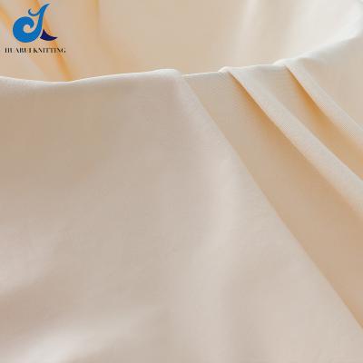 China Breathable And Comfortable Single Side Cotton 7.2%Spandex Fabric 60S Organic Cotton Solid Color Stretch Fabric 92.8% For Underwear for sale