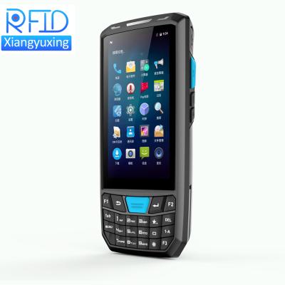 China Handheld Computer 4G WIFI GPS NFC RFID 125KHz 1D 2D Barcode Android PDA Scanner for sale