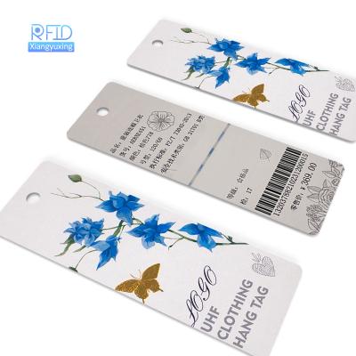 China Waterproof / Waterproof HF RFID Tag NFC Label RFID Clothing Anti-transfer Label Anti-counterfeiting Printing for sale