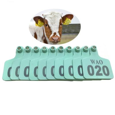 China High Quality Animal Management Rfid Animal Ear Tag, Gps Ear Tag Cattle Rfid Cow Ear Tag for sale