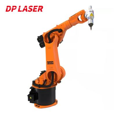 China Automatic 3D Kuka 6 Axis Robot Arm System Roboter Metal Fiber Laser Cutting Machine for sale