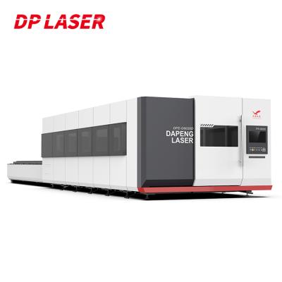 China DP Laser DPE-G6020D High Power Full Cover Metal CNC Fiber Laser Cutting Machine Full-enclosed Price for sale