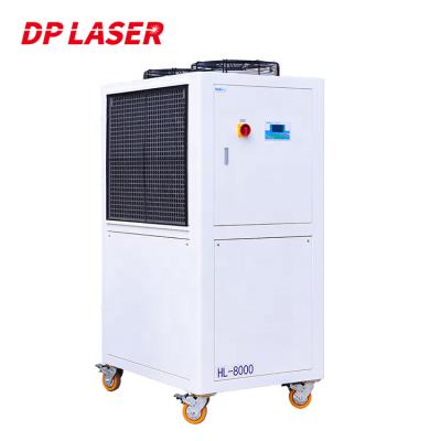 China Metals Cutting HanLi HL-8000 8000W 8KW Fiber Laser Cutting Machine Water Cooler for sale